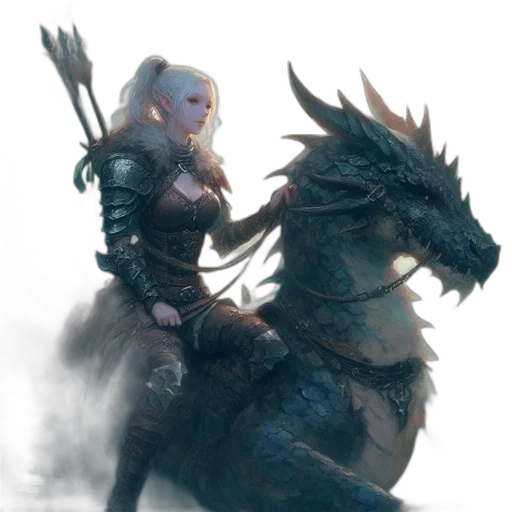 dragon, sword, weapon, creature, fantasy art, concept art, 3d render, comic book art transparent PNG cut-out