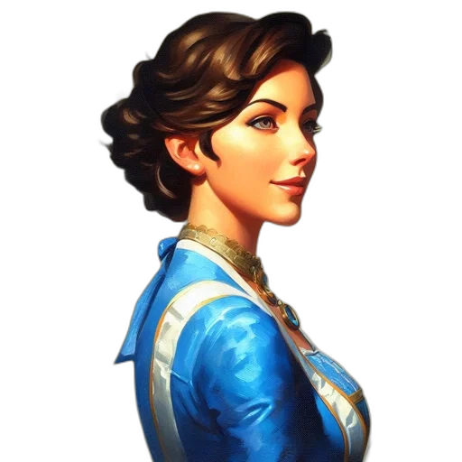 crown, staff, dress, face, fantasy art, concept art, pixel art, photorealistic transparent PNG cut-out
