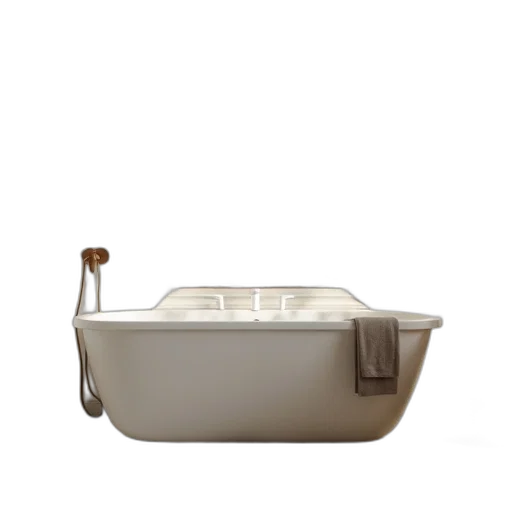 furniture, 3d render, earth tones, bathing, room, longsleitch, shirt transparent PNG cut-out