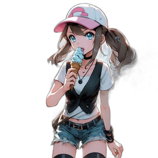 staff, weapon, hat, food, concept art, anime, cartoon, pixel art transparent PNG cut-out