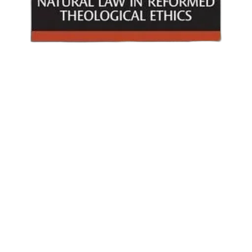 natural, law, reformed, theological, ethics, book, cover, featuring transparent PNG cut-out