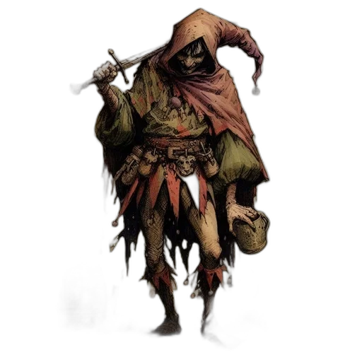 staff, creature, mask, weapon, concept art, fantasy art, comic book art, pixel art transparent PNG cut-out