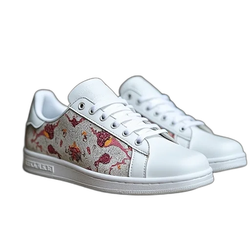 shoes, women, court, classic, print, tennis, shoe transparent PNG cut-out