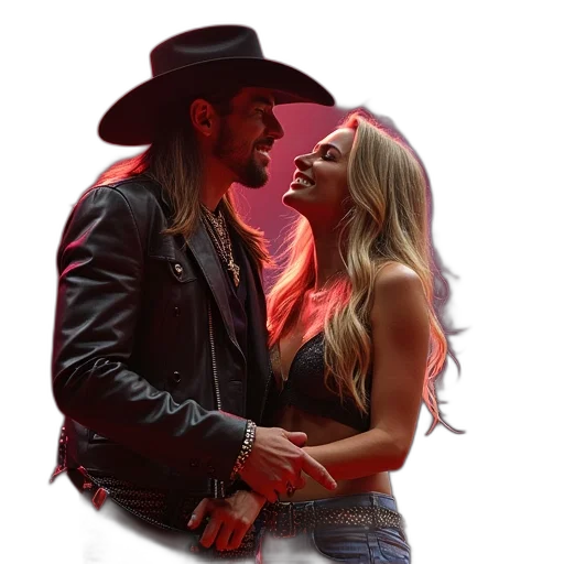 jacket, photorealistic, bret, michaels, nicole, camp, performing transparent PNG cut-out