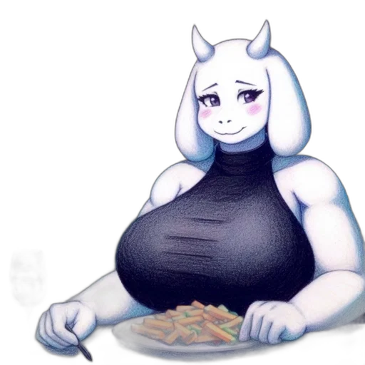 food, dress, robot, creature, pixel art, watercolor, concept art, vaporwave transparent PNG cut-out