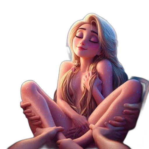 concept art, fantasy art, 3d render, photorealistic, neon lights, fire, pastel, animated transparent PNG cut-out