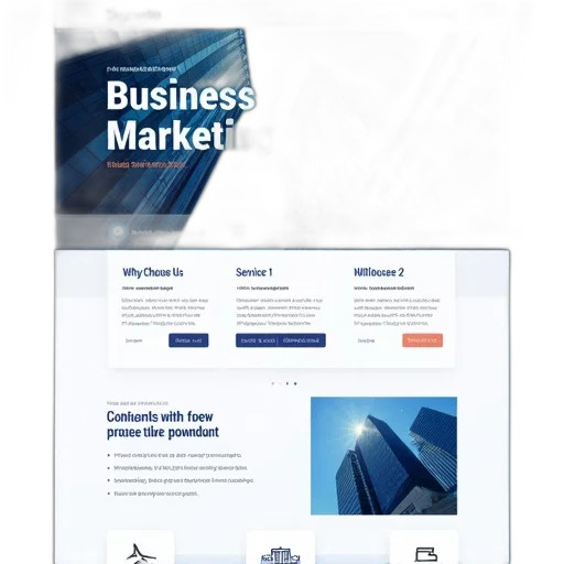 blue, modern, business, marketing, website, design, white, color transparent PNG cut-out