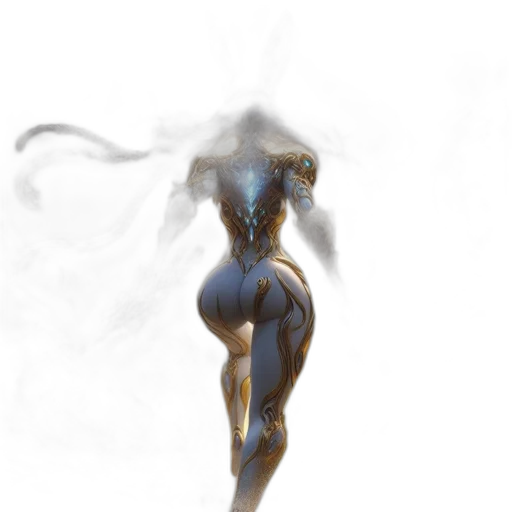 dress, creature, mask, robot, concept art, fantasy art, photorealistic, 3d render transparent PNG cut-out