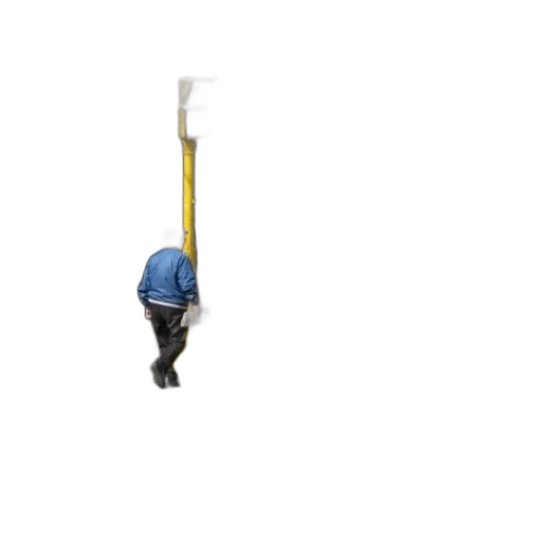 staff, umbrella, weapon, sword, 3d render, blue, busy, street transparent PNG cut-out