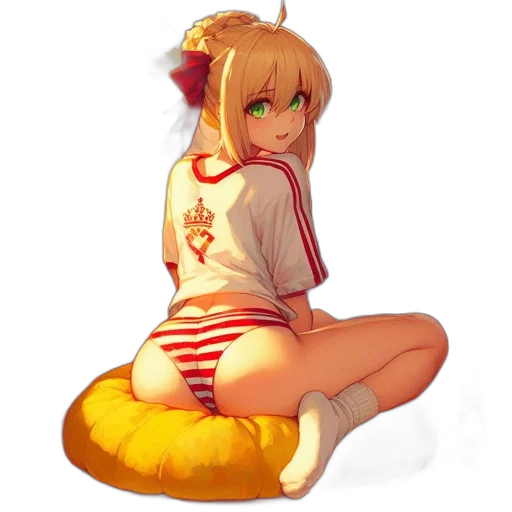 food, dress, creature, staff, pixel art, anime, concept art, fantasy art transparent PNG cut-out