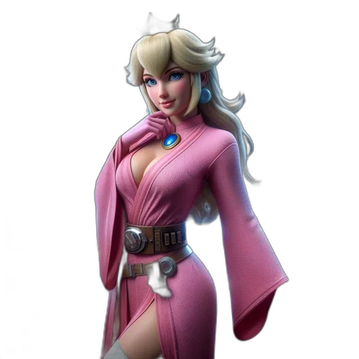 jacket, dress, staff, weapon, concept art, 3d render, fantasy art, comic book art transparent PNG cut-out