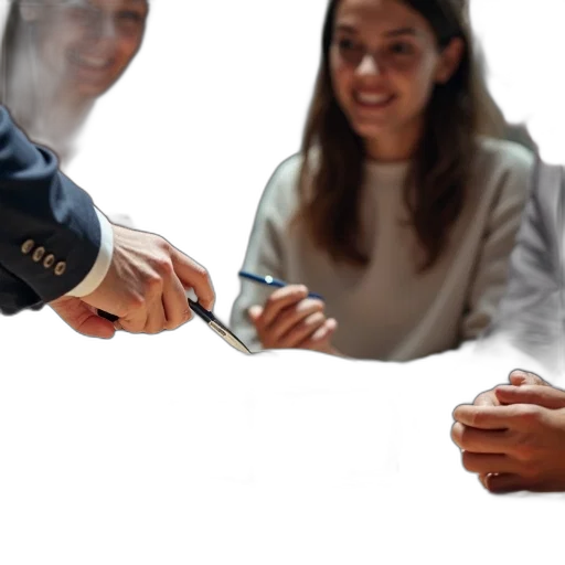 staff, jewelry, fire, group, people, gathered, around, table transparent PNG cut-out