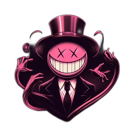 mask, creature, hat, staff, concept art, pixel art, cartoon, comic book art transparent PNG cut-out