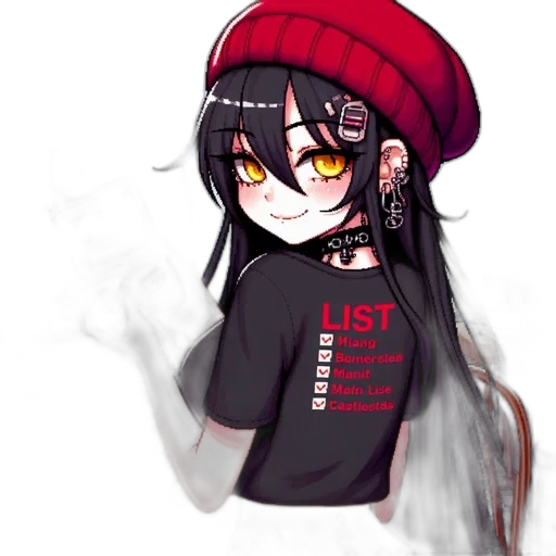 jacket, hat, staff, mask, pixel art, anime, concept art, fantasy art transparent PNG cut-out