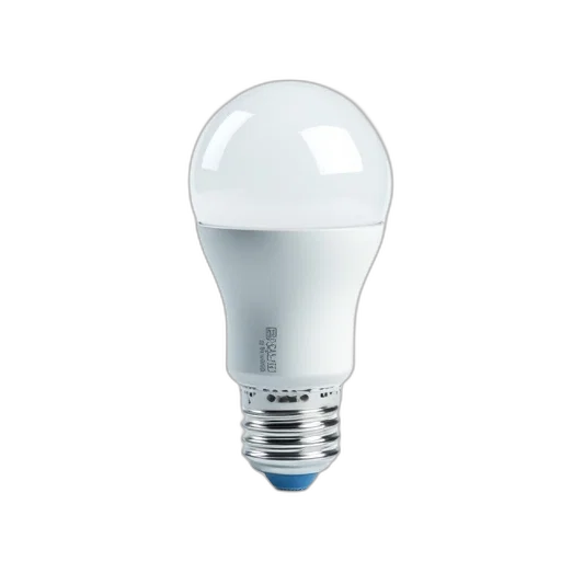 bottle, 3d render, white, led, light, bulb, blue, ring transparent PNG cut-out