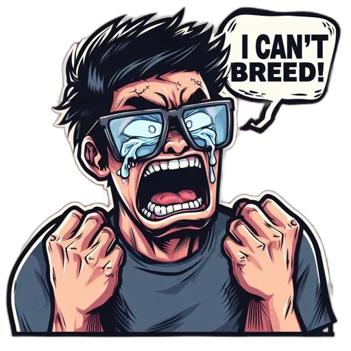 mask, comic book art, pixel art, cartoon, 3d render, angry, animated, man transparent PNG cut-out