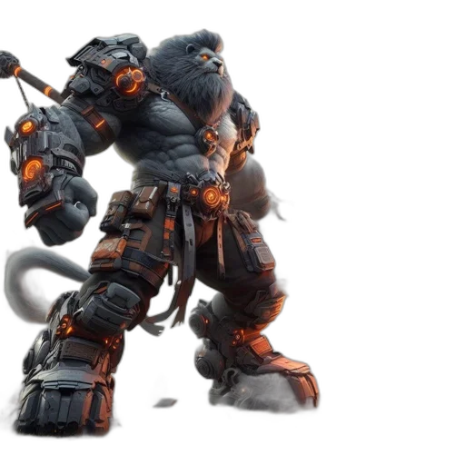 dragon, weapon, concept art, 3d render, fantasy art, enormous, armored, humanoid transparent PNG cut-out