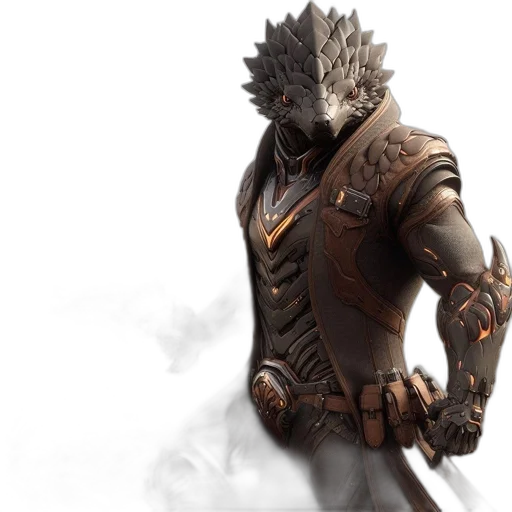 dragon, sword, mask, staff, concept art, fantasy art, 3d render, photorealistic transparent PNG cut-out