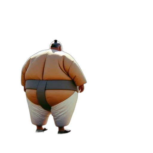 jacket, umbrella, creature, animal, 3d render, concept art, photorealistic, earth tones transparent PNG cut-out