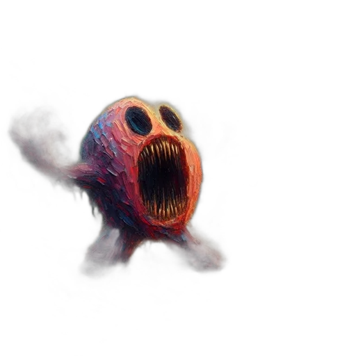 creature, mask, face, animal, concept art, 3d render, photorealistic, watercolor transparent PNG cut-out