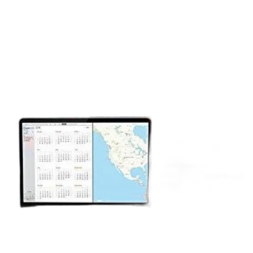 image, advertisement, capitan, edition, featuring, laptop, imac, displaying transparent PNG cut-out