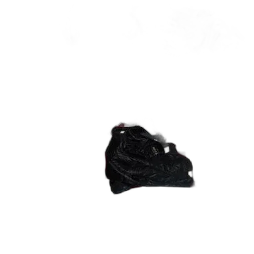shoes, mask, hat, crown, 3d render, photorealistic, dark, collection transparent PNG cut-out