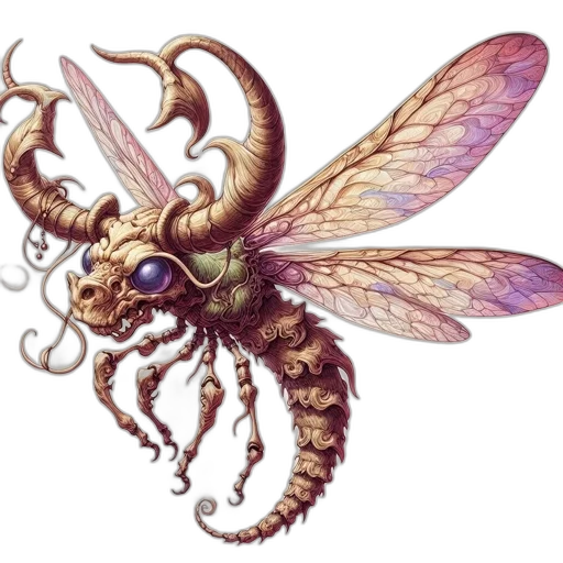 creature, dragon, animal, staff, concept art, fantasy art, pixel art, 3d render transparent PNG cut-out