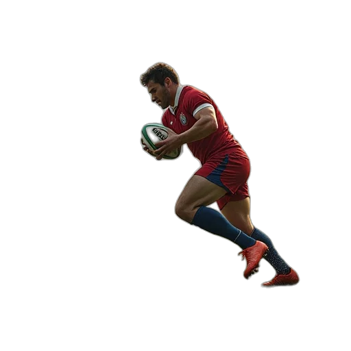 animal, 3d render, poster, advertising, rugby, competition transparent PNG cut-out