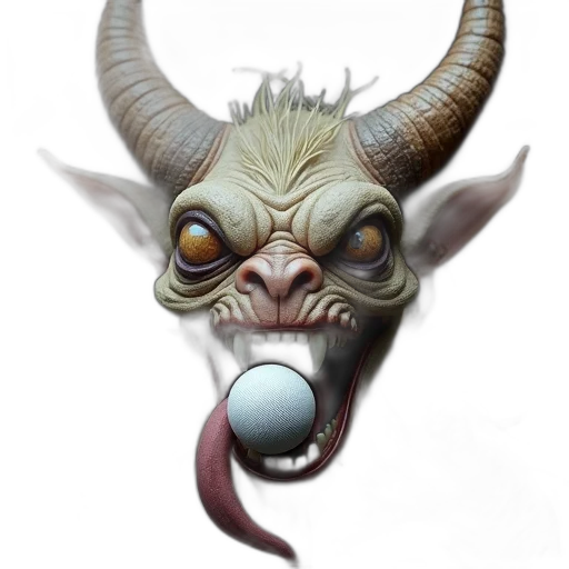 mask, creature, dragon, face, fantasy art, concept art, 3d render, photorealistic transparent PNG cut-out