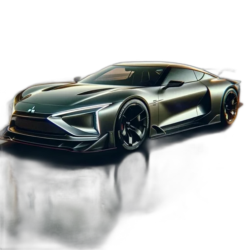 car, photorealistic, 3d render, concept art, pencil sketch, sleek, futuristic, sports transparent PNG cut-out