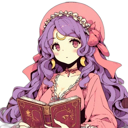 crown, hat, staff, flower transparent PNG cut-out