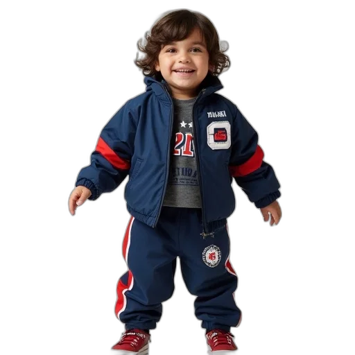 jacket, team, toddler, pants, set transparent PNG cut-out