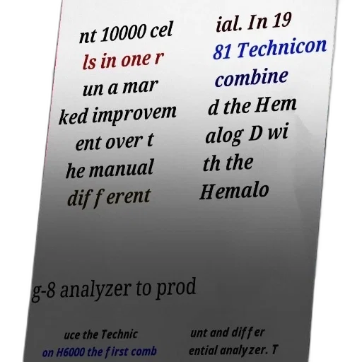 image, shows, text, about, technicon, hemalog, hemalo, g-8 transparent PNG cut-out