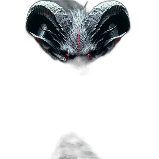 mask, crown, hair, dragon, concept art, photorealistic, 3d render, fantasy art transparent PNG cut-out