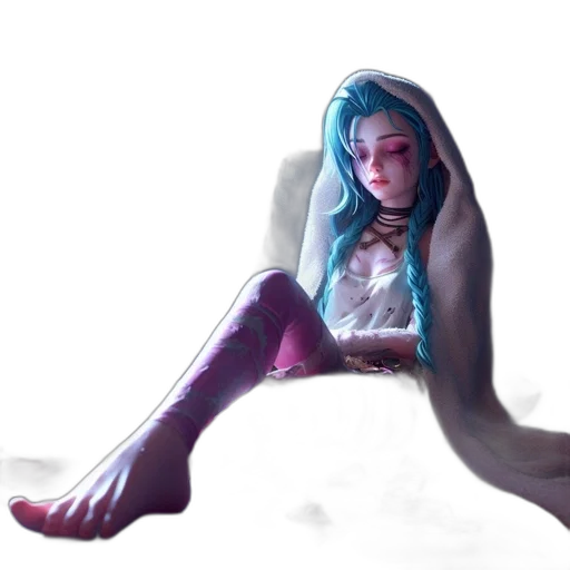 creature, robot, dress, mask, concept art, fantasy art, cyberpunk, vaporwave transparent PNG cut-out