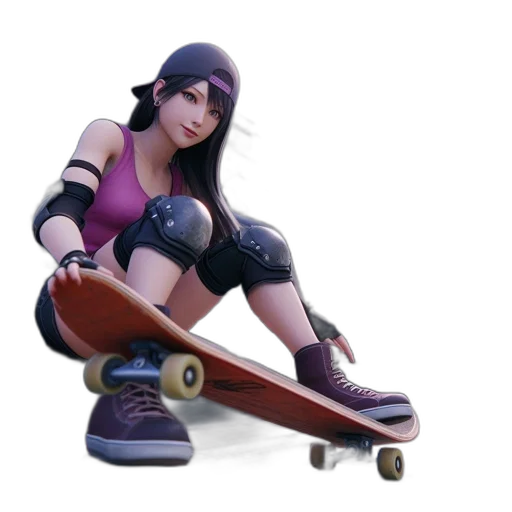 weapon, shoes, concept art, 3d render, photorealistic, fantasy art, animated, woman transparent PNG cut-out