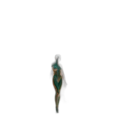 dress, jewelry, creature, robot, 3d render, pixel art, concept art, vaporwave transparent PNG cut-out