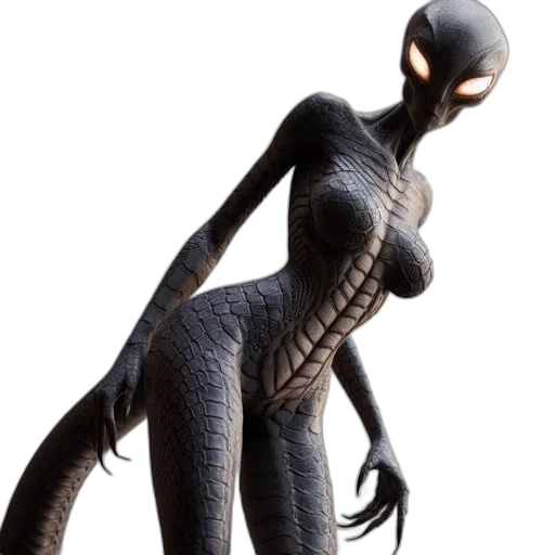 creature, dress, animal, concept art, 3d render, anthropomorphic, figure, long transparent PNG cut-out
