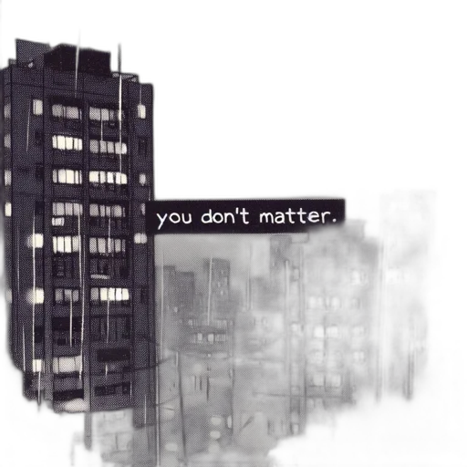 building, 3d render, concept art, pixel art, photorealistic, city street, monochrome, view transparent PNG cut-out