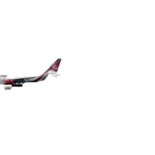 3d render, two, airplanes, tarmac, one, red, green, logo transparent PNG cut-out