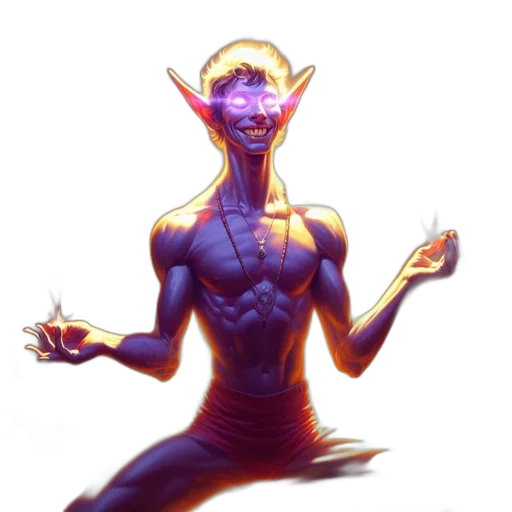 creature, mask, staff, concept art, fantasy art, pixel art, comic book art, outer space transparent PNG cut-out