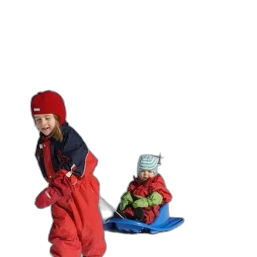 hat, jacket, 3d render, snow, family, enjoys, snowy, day transparent PNG cut-out