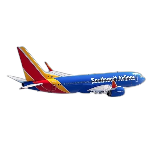 logo, southwest, airlines, plane transparent PNG cut-out