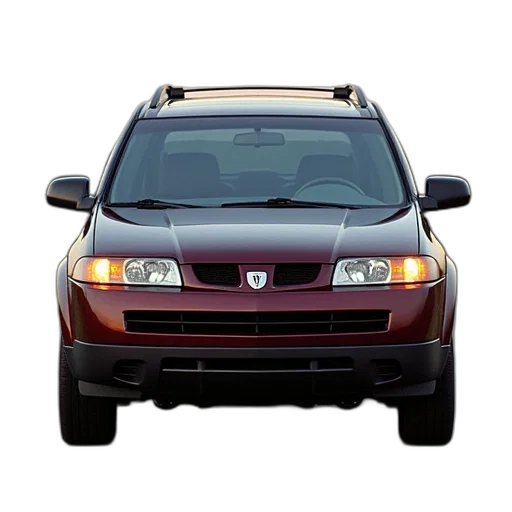 car, 3d render, 2006, saturn, vue transparent PNG cut-out