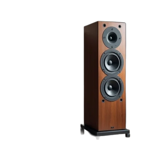 polk, 50bw, active, speakers transparent PNG cut-out