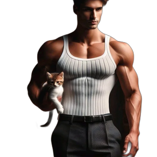 animal, weapon, robot, concept art, 3d render, photorealistic, pixel art, muscular transparent PNG cut-out