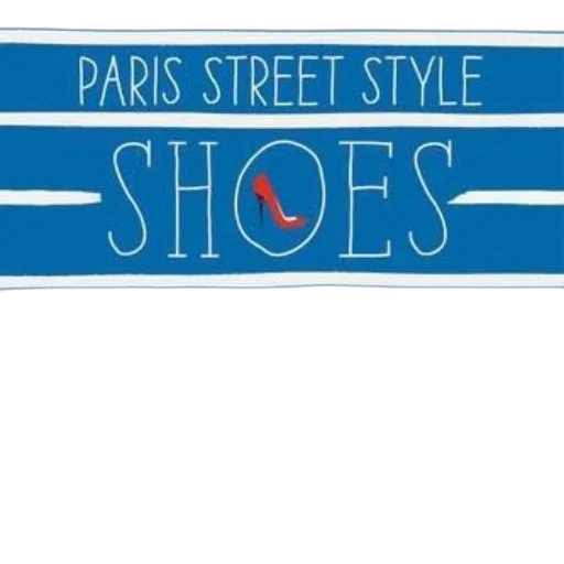 shoes, paris, street, style, book, cover, blue, background transparent PNG cut-out
