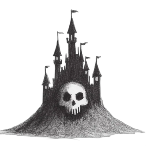 crown, hair, creature, staff, concept art, fantasy art, pixel art, comic book art transparent PNG cut-out