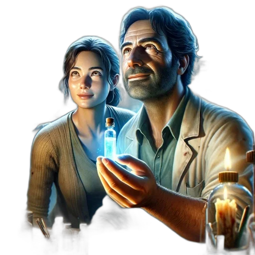 concept art, comic book art, photorealistic, 3d render, fire, neon lights, night, dimly transparent PNG cut-out
