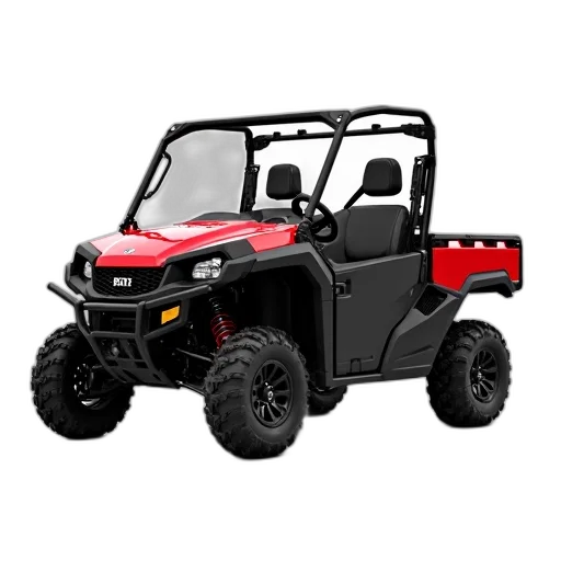 detailed, review, honda, pioneer, 500, featuring, close-up, vehicle transparent PNG cut-out